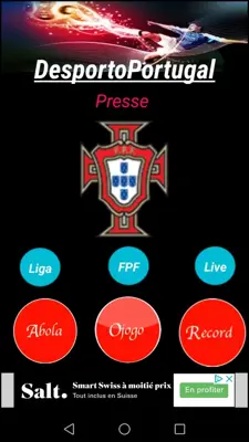 DesportoPortugal android App screenshot 3